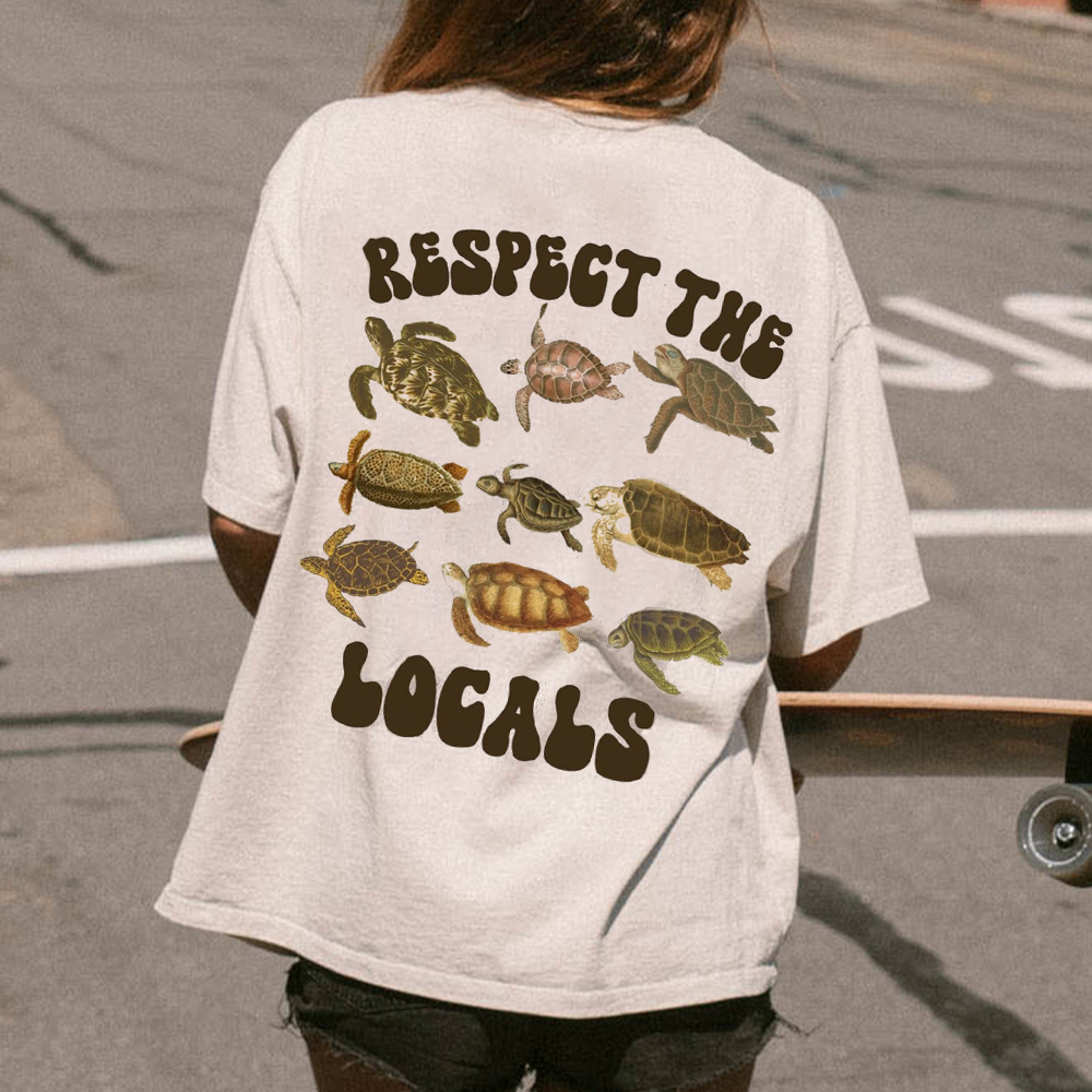 Ladies Printed Fashion Round Neck T Shirt