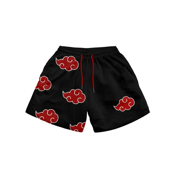 Men's Casual Print Panel Shorts - Faciway.com 