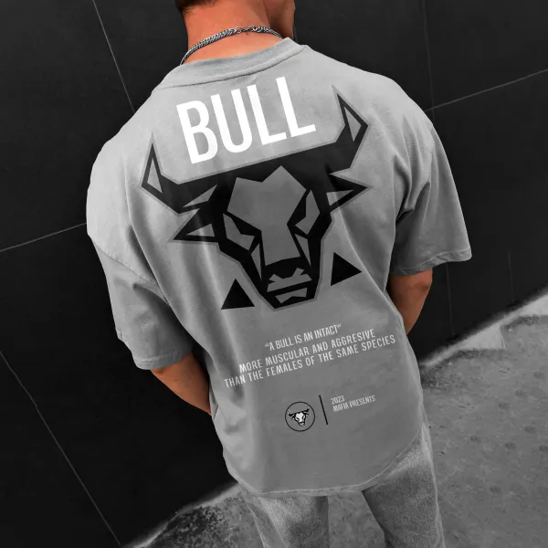 Oversize Bull Tee - Chrisitina.com 