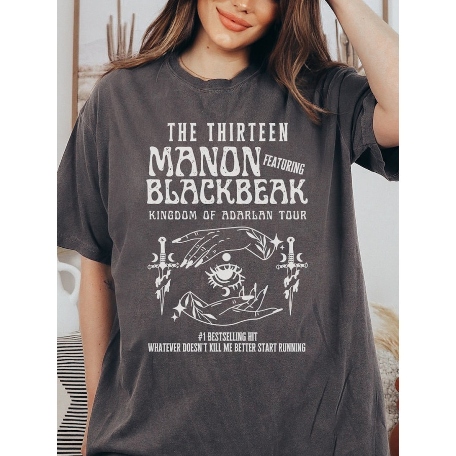 

Vintage The Thirteen Manon Blackbeak A Court Of Mist And Fury Velaris T-Shirt