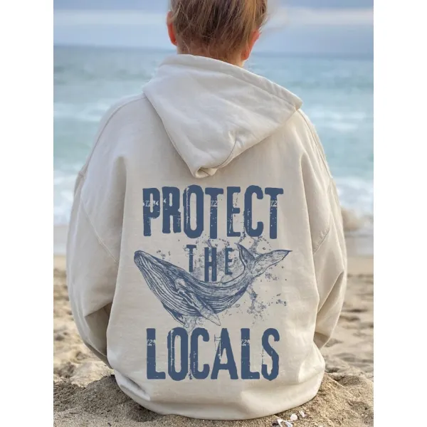 Respect The Local Whales Hoodie - Yiyistories.com 