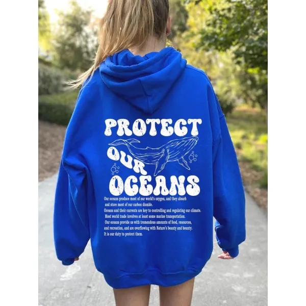 Save Our Ocean Surfing Hoodie - Yiyistories.com 