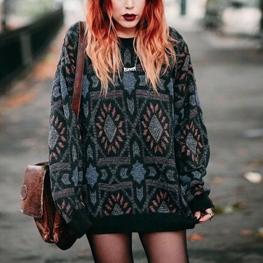 

Suéter Vintage Para Mujer