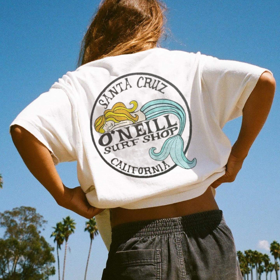 

Винтажная футболка O'NEILL с принтом Surf