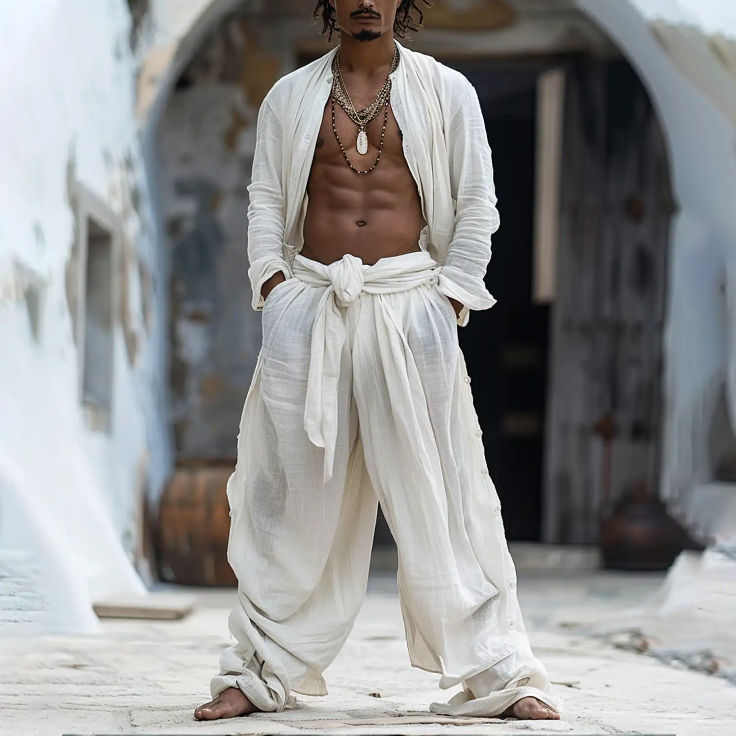 Men's Linen Clothing