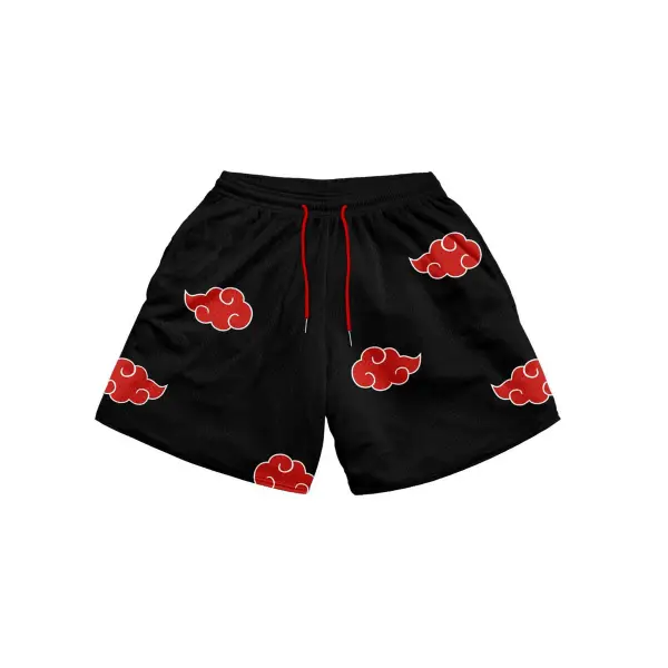 Akatsuki Pattern Shorts - Faciway.com 