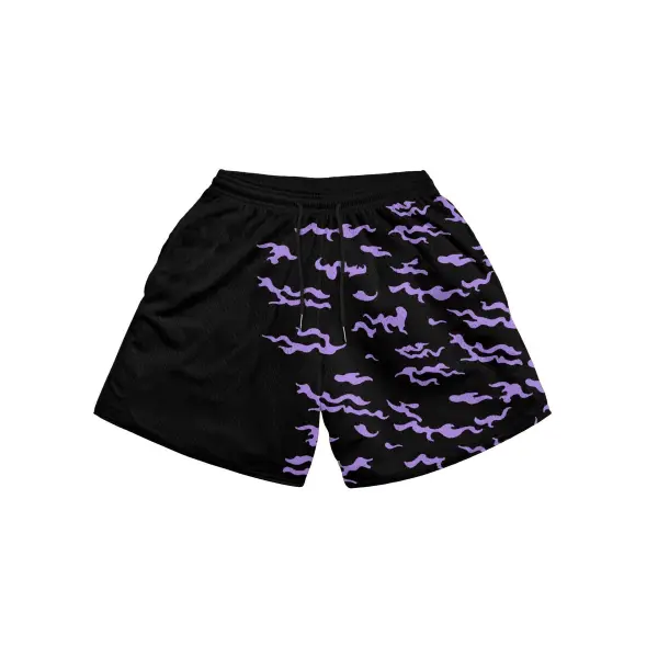 Men's Camo Print Shorts - Paleonice.com 