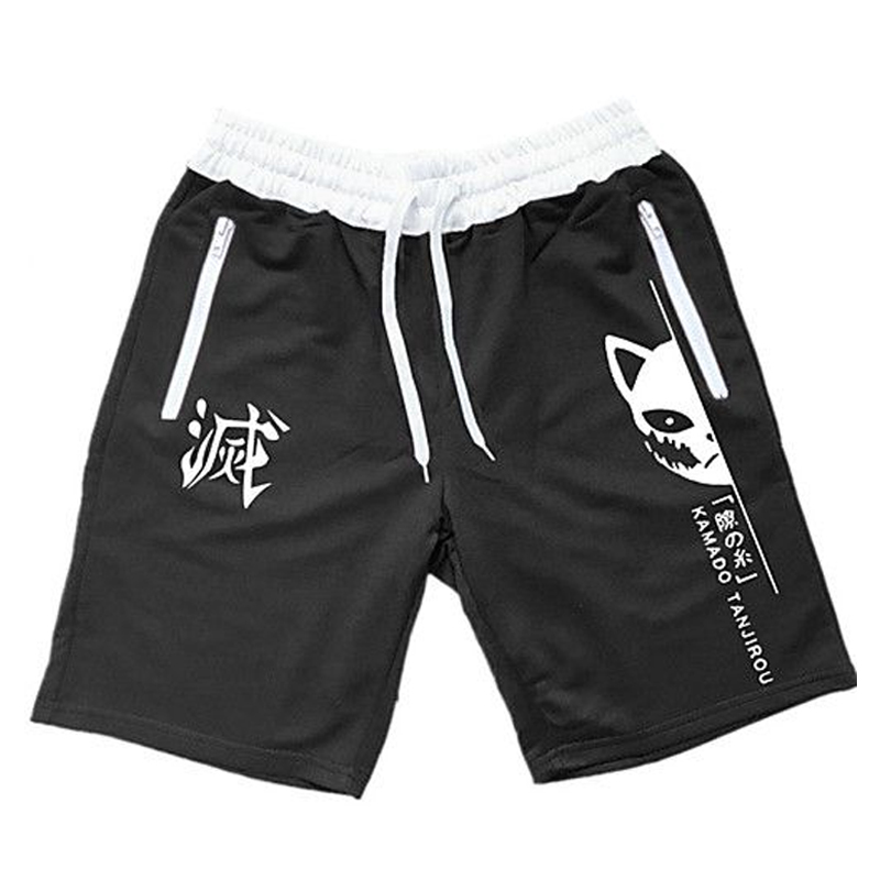 Mens Cartoon Printed Casual Shorts