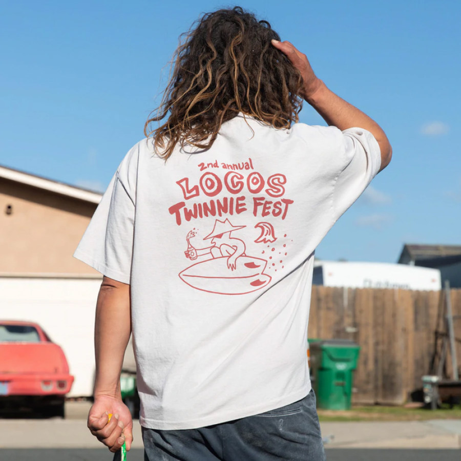 

Twinnie Fest Retro Casual Tee