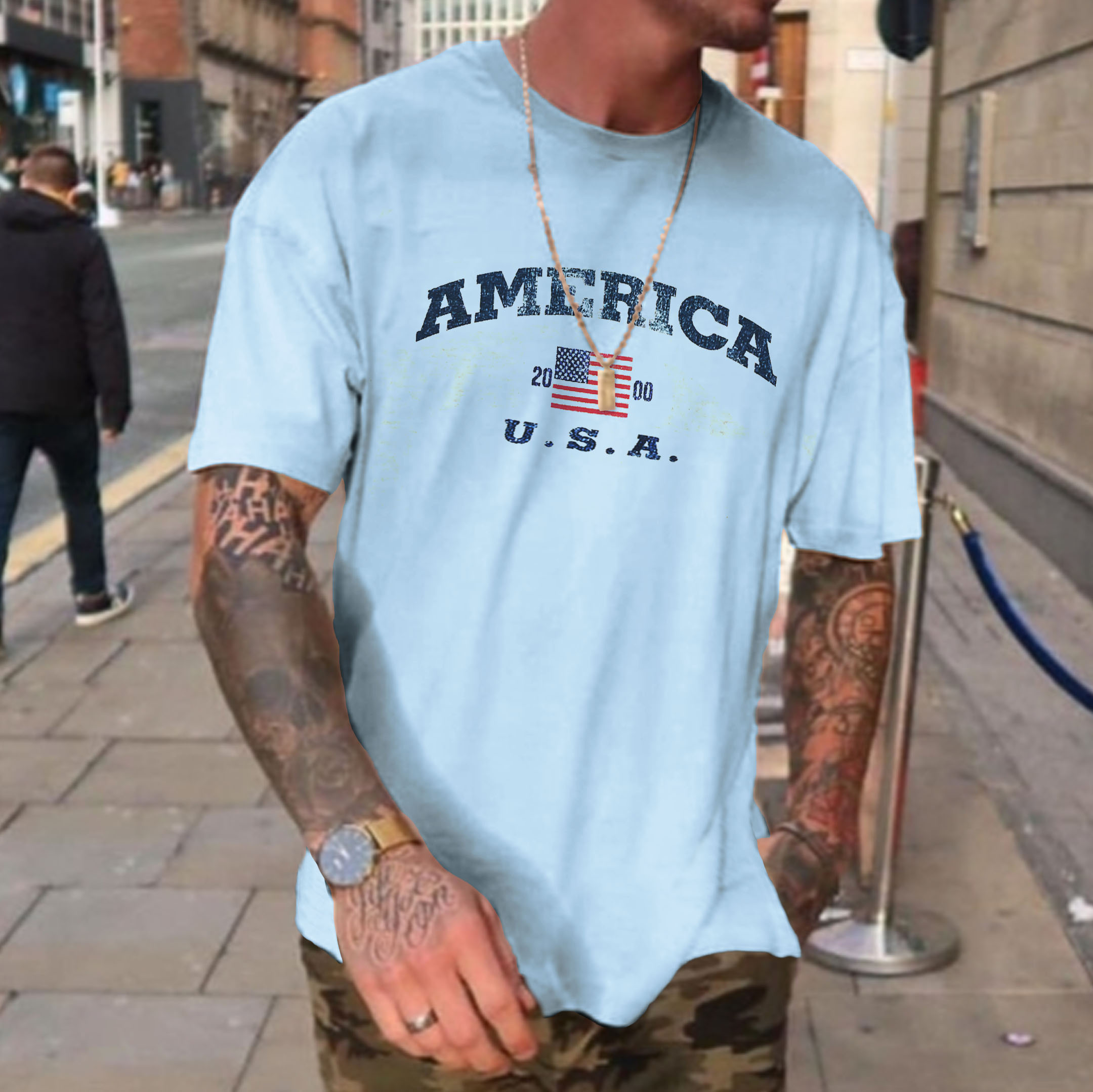 Vintage Independence Day Patriot T Shirt