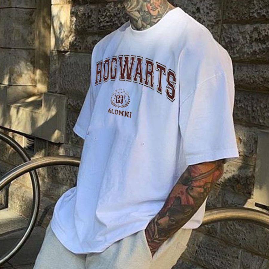 

Camiseta Masculina Com Estampa Grande Vintage
