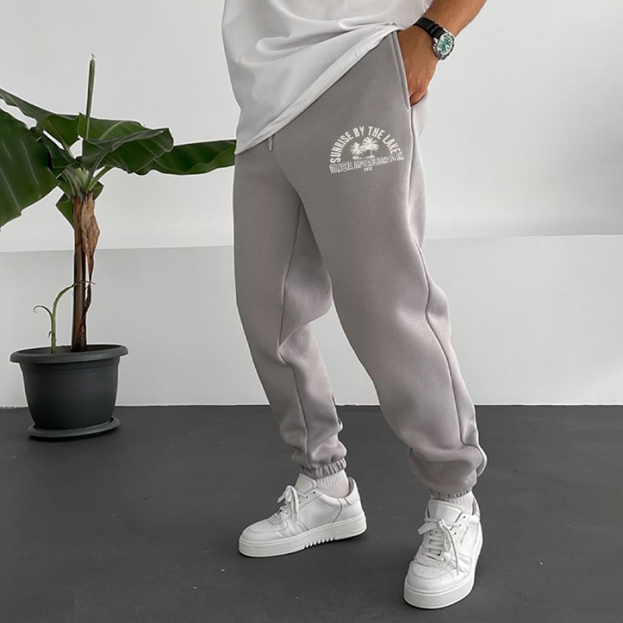 

Мужские флисовые спортивные штаны Oakland с винтажным логотипом