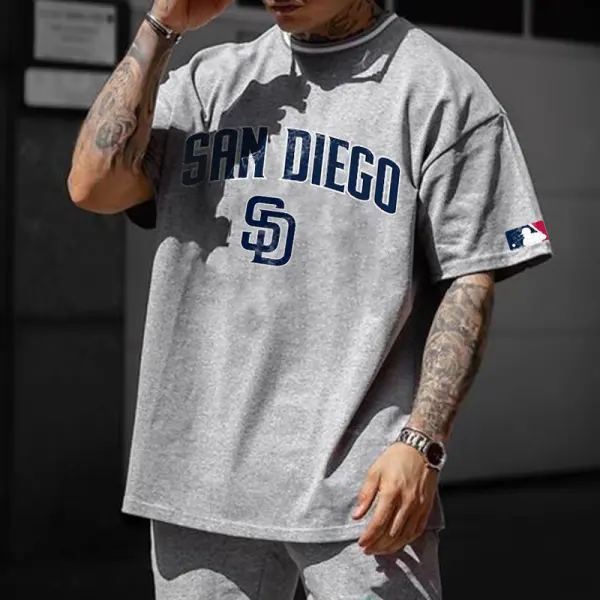 Oversized San Diego Padres Culture T-Shirt - Menilyshop.com 
