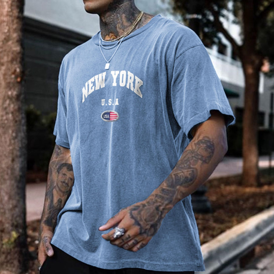 

Men's Vintage New YORK T-Shirt