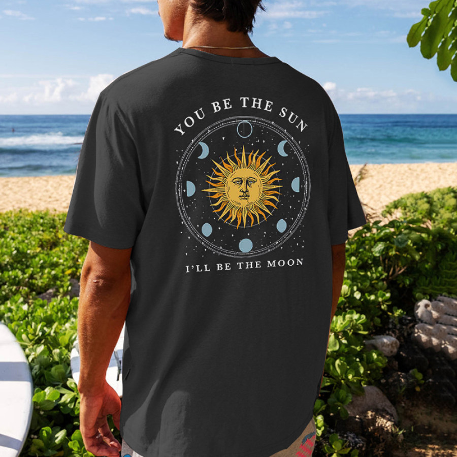 

Retro Printed Men's Loose T-shirt