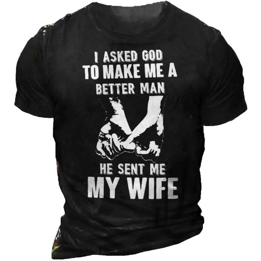 

I Ask God To CasualShort Sleeve Short Sleeve T-shirt