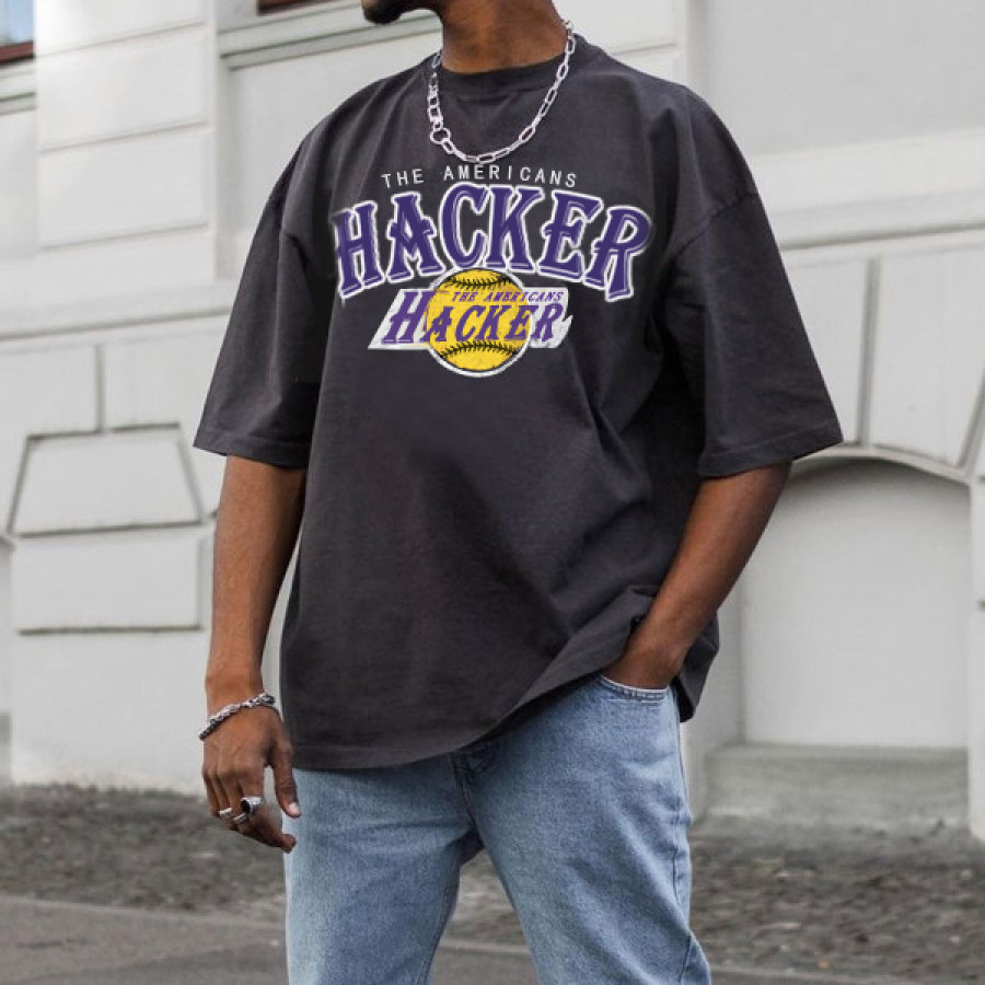 

Los Angeles Basketball Vintage Mens T-shirt