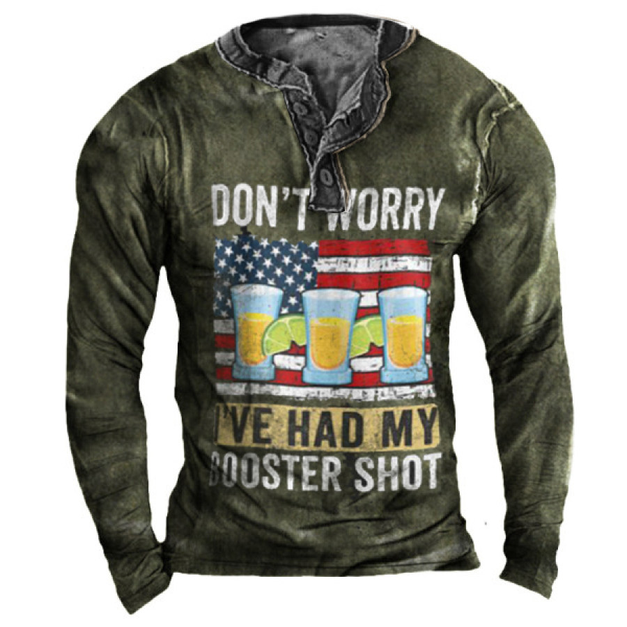 

Men's Outdoor Don't Worry I've Had My Third Shot Tactics T-shirt