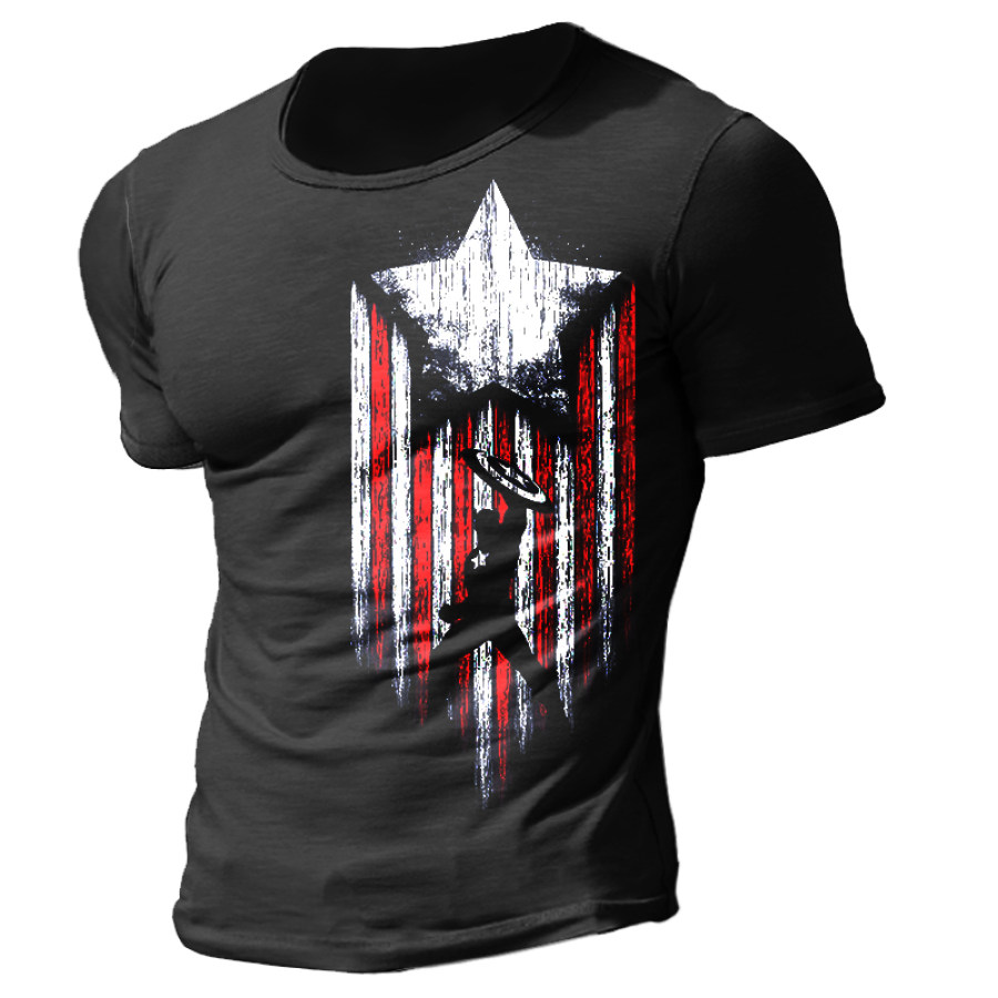 

Captain America Men's Printed Cotton T-Shirt