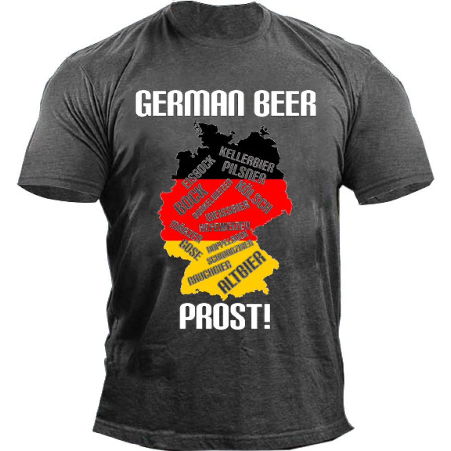 

German Beer Men's Short Sleeve T-Shirt