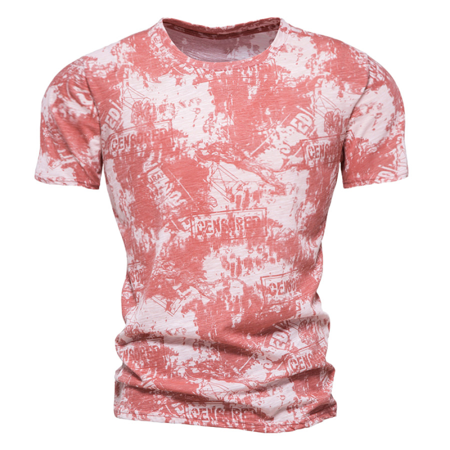 

Men's Tie-Dye Resort Cotton T-Shirt
