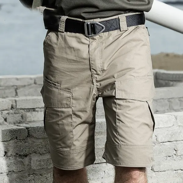 Men's Military Fan Training Multi-pocket Tactical Outdoor Shorts - Honeylop.chimpone.com 