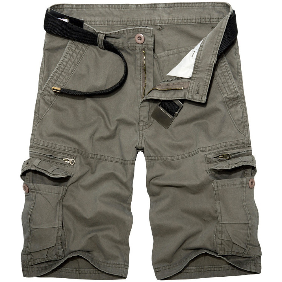 

Men's Outdoor Loose Casual Multi-pocket Cargo Shorts