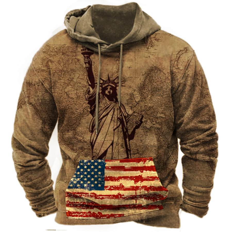 

American Flag Liberty Men's Hoodie