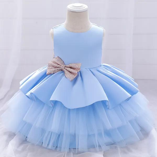 【6M-11Y】Girls Cake Princess Christening Gown - Thefolls.com 