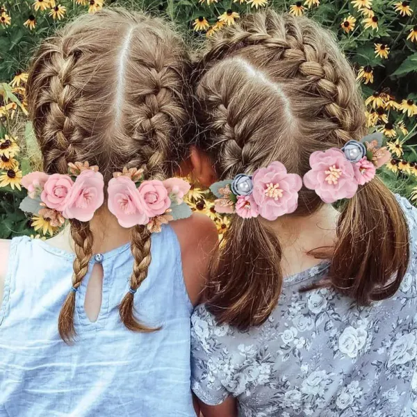 Girl Sweet Flower Hair Accessories - Thefolls.com 