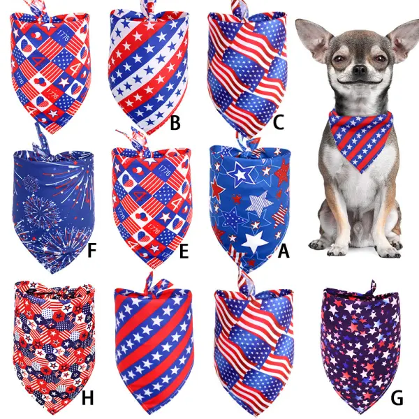 Independence Day Print Pet Scarf - Thefolls.com 