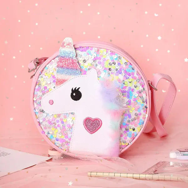 Girls Unicorn Sequin Bag - Thefolls.com 