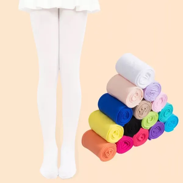 【0Y-11Y】Girl Multicolor Pantyhose - Thefolls.com 