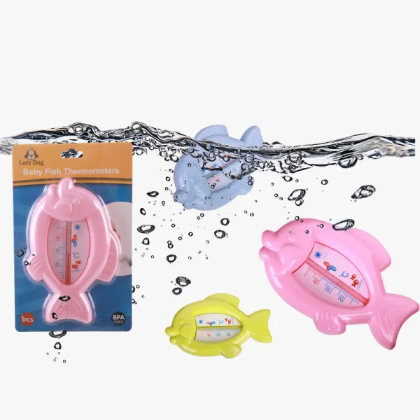 Baby Cute Cartoon Fish Bath Water Thermometer - Thefolls.com 