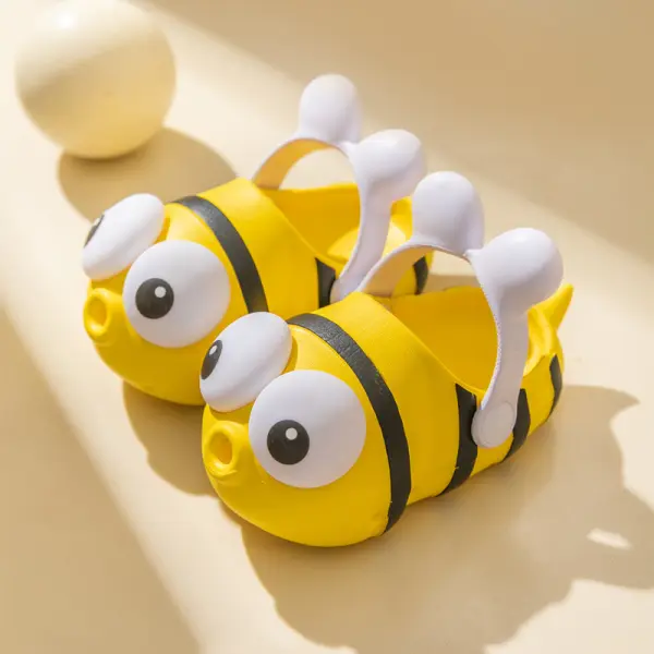 Kids Cute Bee Sandal Comfortable Slipper - Thefolls.com 