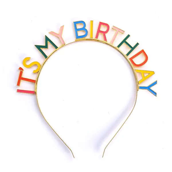 Girl“IT'S MY BIRTHDAY”Hair Accessories - Thefolls.com 