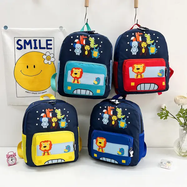 Boys Cartoon Pattern Bag - Thefolls.com 