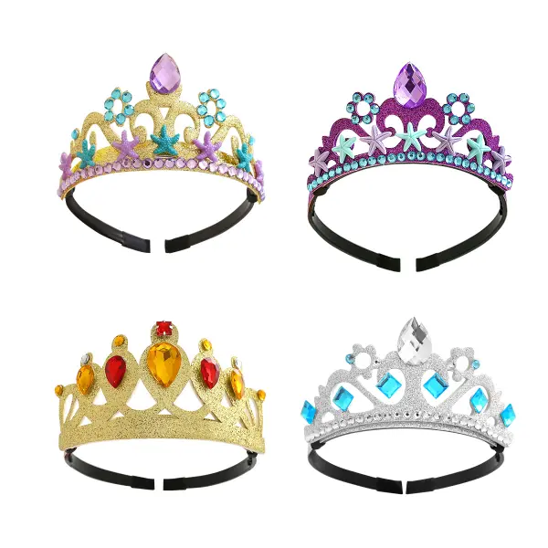 Girl Cartoon Character Diamond Crown - Thefolls.com 