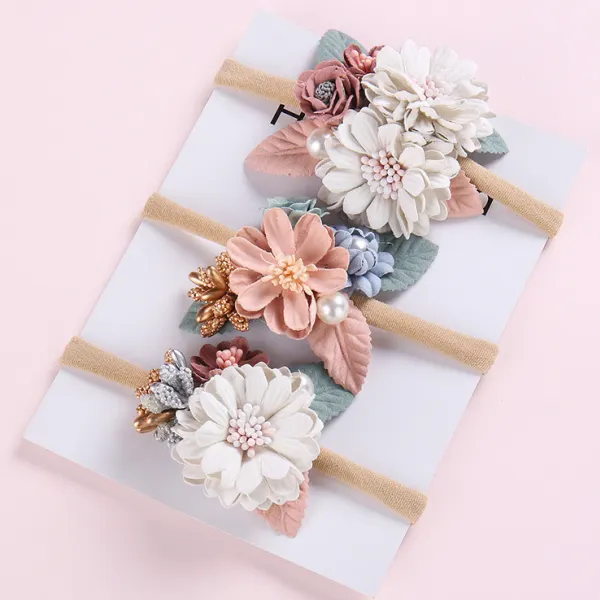 Girls Sweet Flower Hair Accessories - Thefolls.com 