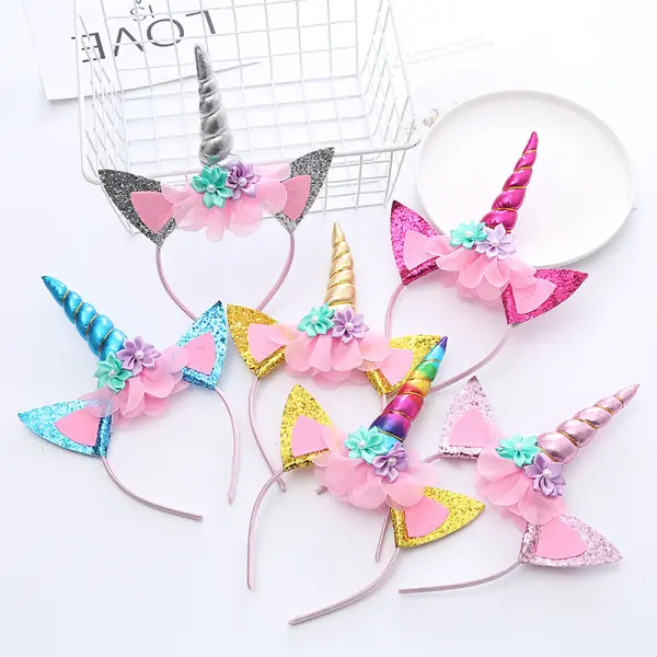 Girl Unicorn Hair Accessories - Thefolls.com 