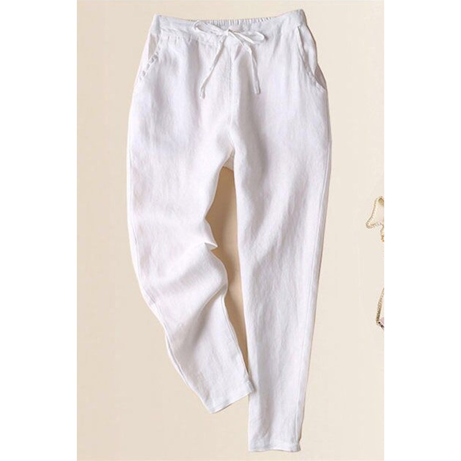 

Loose Solid Color All-match Casual Pants