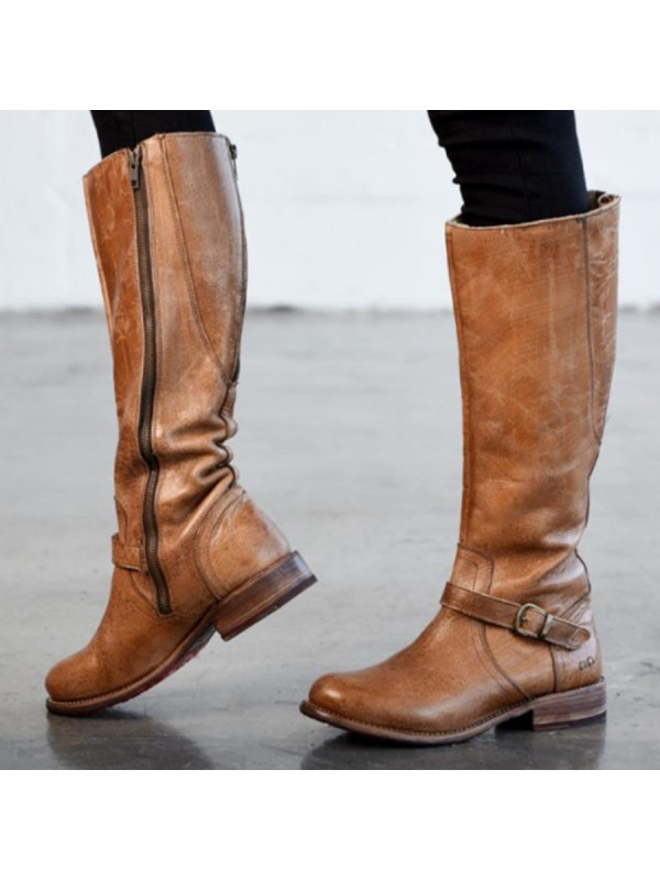 plain flat round toe date outdoor mid calf flat boots