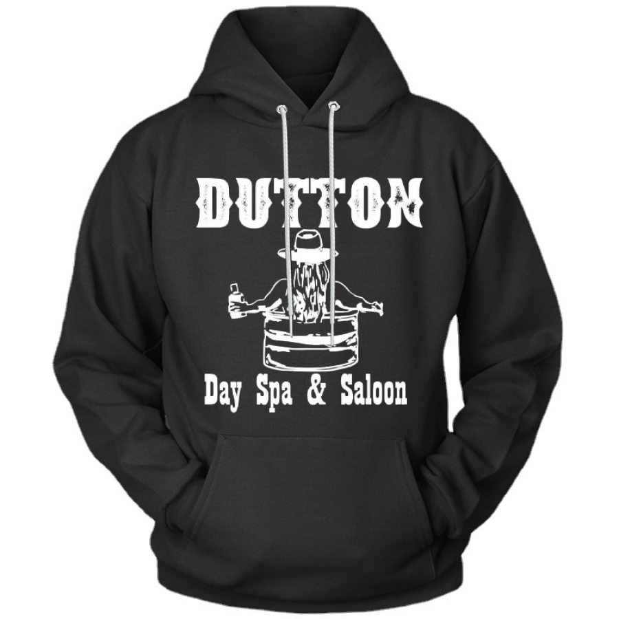 

Dutton Day Spa&Saloon Men's Cowboys Print Hoodie