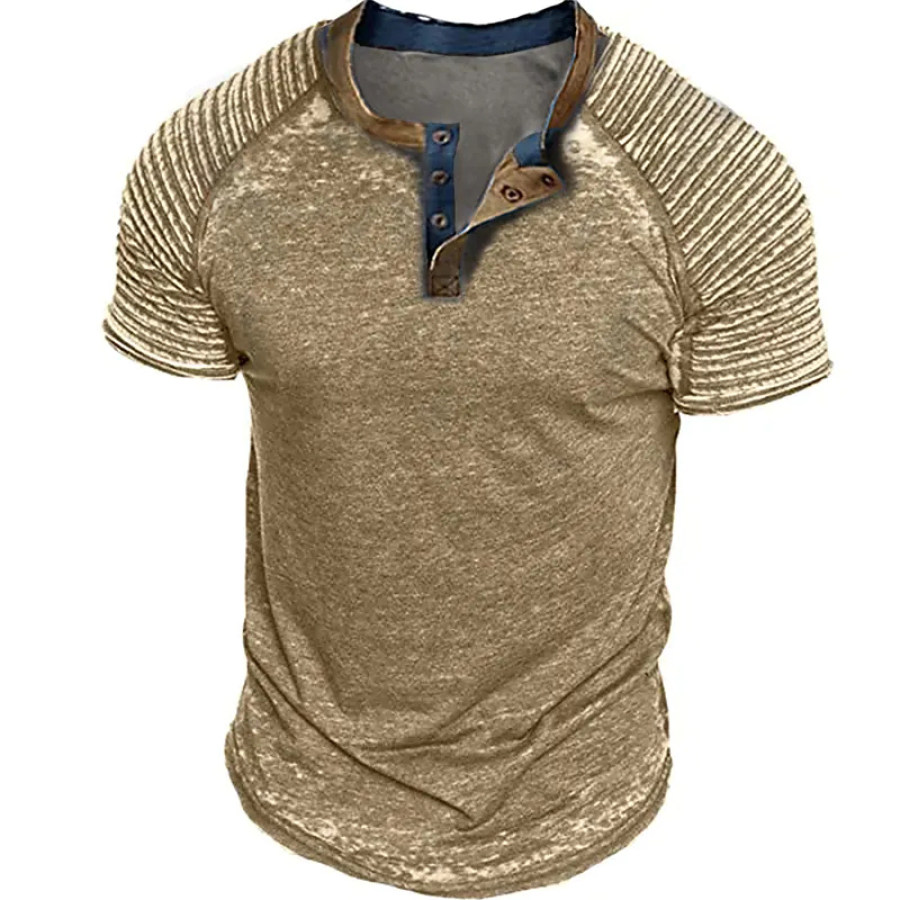 

Men's Outdoor Sports Casual Short-sleeved T-shirt