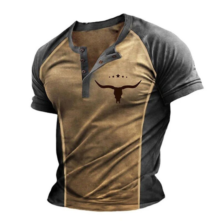 

Men's Outdoor Sports Casual Short-sleeved T-shirt