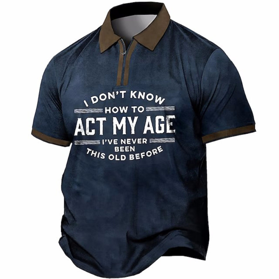 

Men's Outdoor Sports Casual Short-sleeved T-shirt
