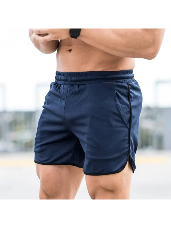 Men's Sporty Casual Active Outdoor Gym Breathable Running Shorts - Valiantlive.com 