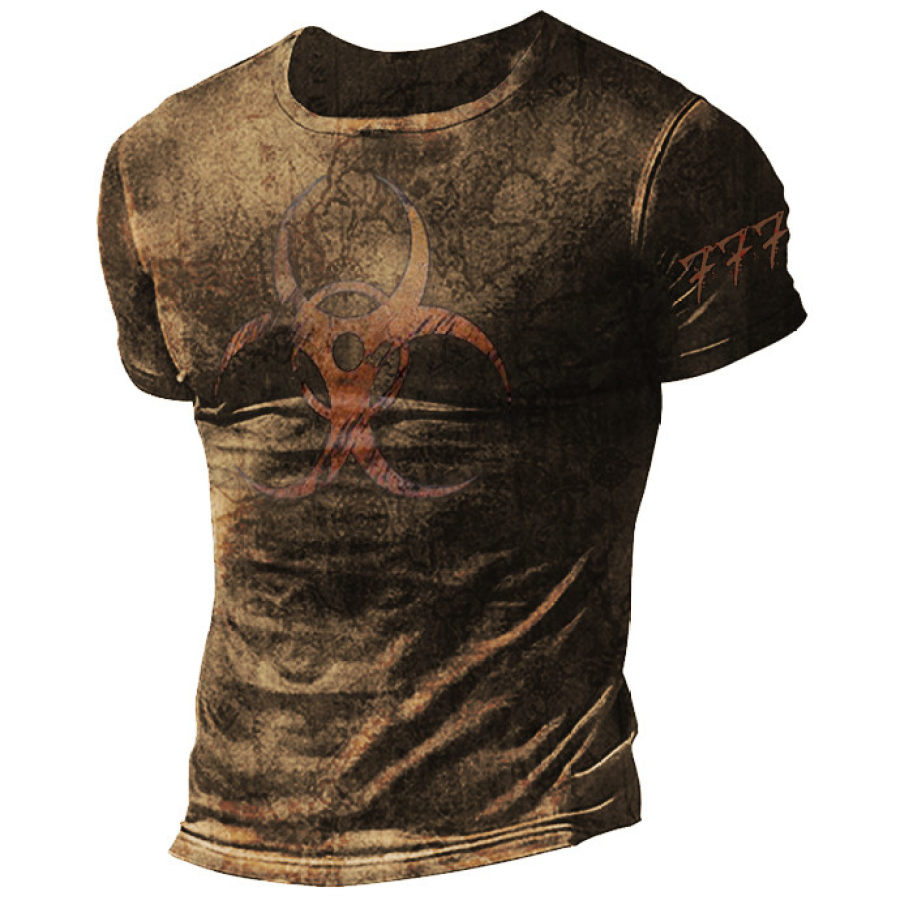 

Mens Resident Evil Assassin Creed Printing Tactical Top