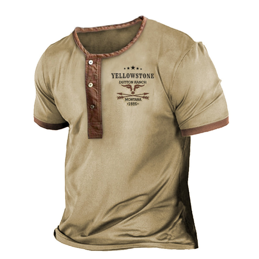 

Men's Vintage West Yellowstone Casual T-Shirt