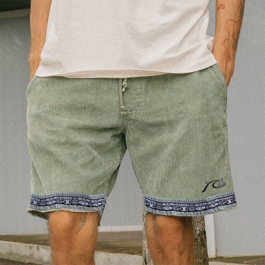 

Men's Vintage Corduroy Surf Shorts